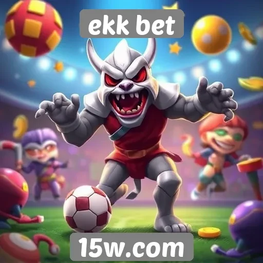 Variedade de jogos disponíveis no ekk bet